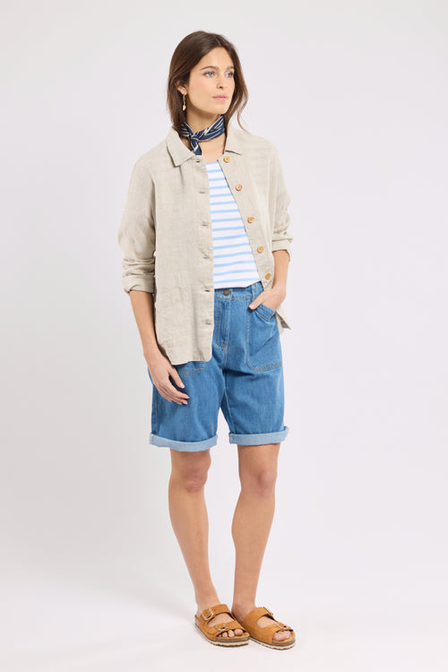 Fisherman jacket - linen - Armor-lux - 2