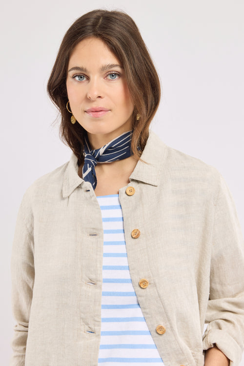 Fisherman jacket - linen - Armor-lux - 5