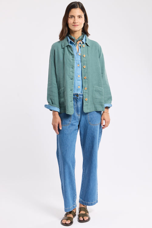 Fisherman jacket - linen - Armor-lux - 3