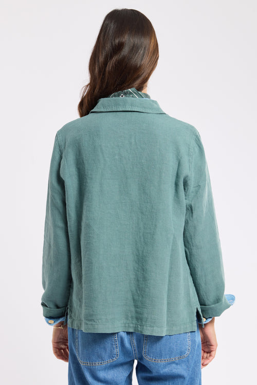 Fisherman jacket - linen - Armor-lux - 5