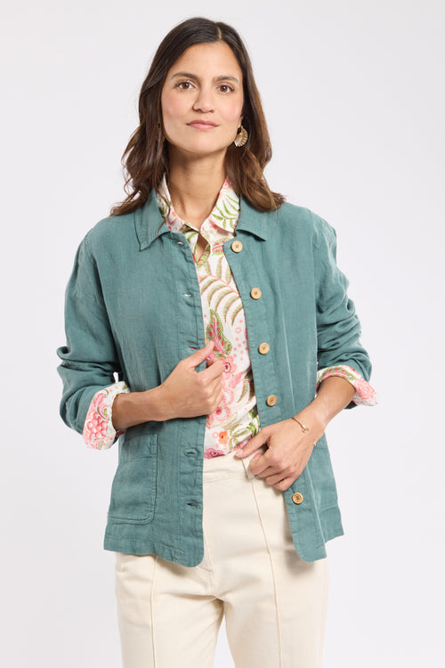 Veste pêcheur - lin - Armor-lux - 6