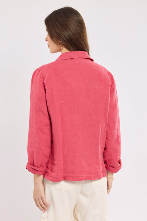 Fisherman jacket - linen - Armor-lux - 4