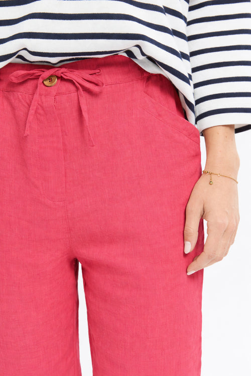 Corsaire taille élastique - lin - Armor-lux - 2