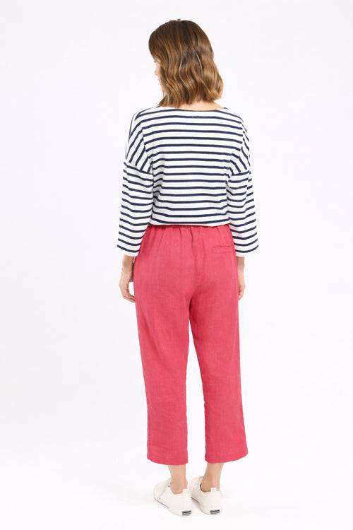 Corsaire taille élastique - lin - Armor-lux - 3