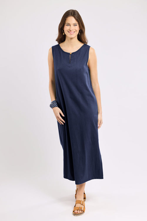 Robe débardeur longue - coton épais - Armor-lux - 1