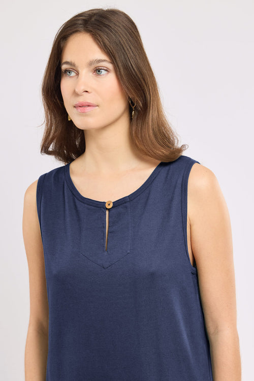 Robe débardeur longue - coton épais - Armor-lux - 2