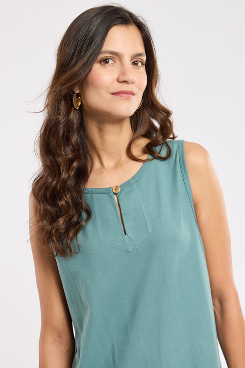 Robe débardeur longue - coton épais - Armor-lux - 2