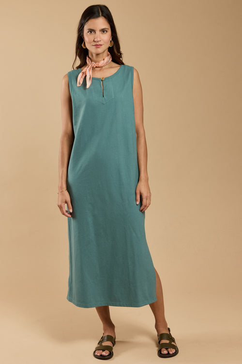 Robe débardeur longue - coton épais - Armor-lux - 1