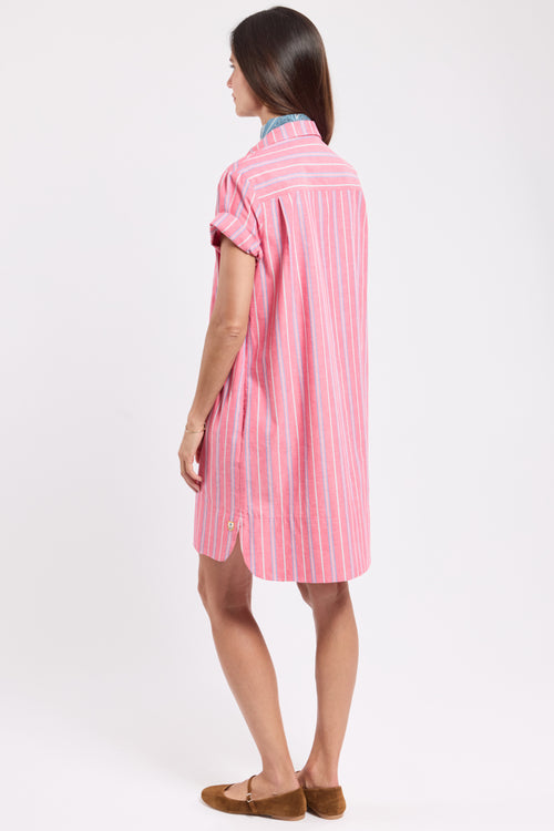 Robe rayée Héritage - coton et lin - Armor-lux - 5