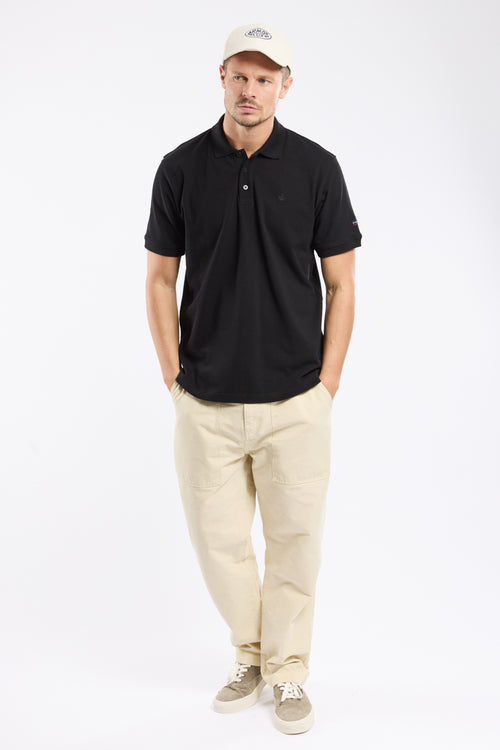 Short-sleeved polo shirt - piqué cotton - Armor-lux - 3
