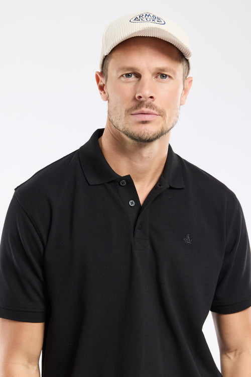 Short-sleeved polo shirt - piqué cotton - Armor-lux - 2