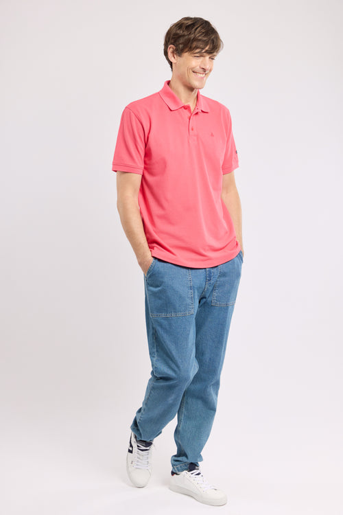 Short-sleeved polo shirt - piqué cotton - Armor-lux - 3