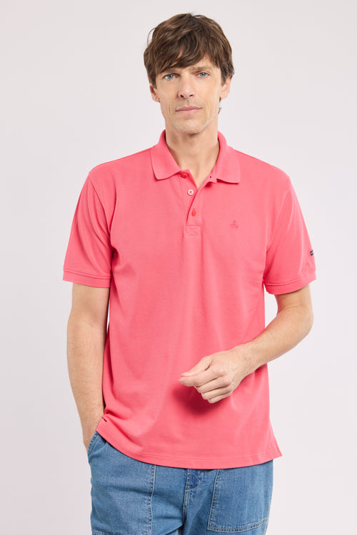 Short-sleeved polo shirt - piqué cotton - Armor-lux - 1