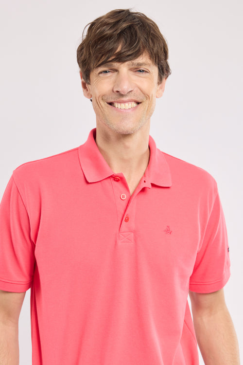 Short-sleeved polo shirt - piqué cotton - Armor-lux - 2