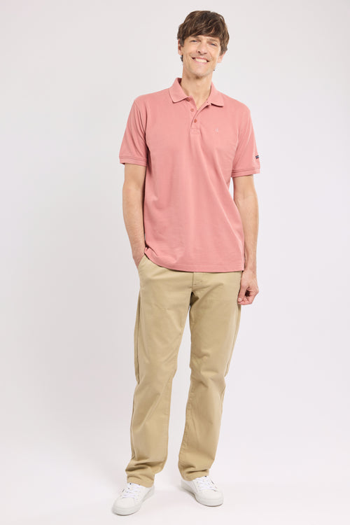 Short-sleeved polo shirt - piqué cotton - Armor-lux - 3