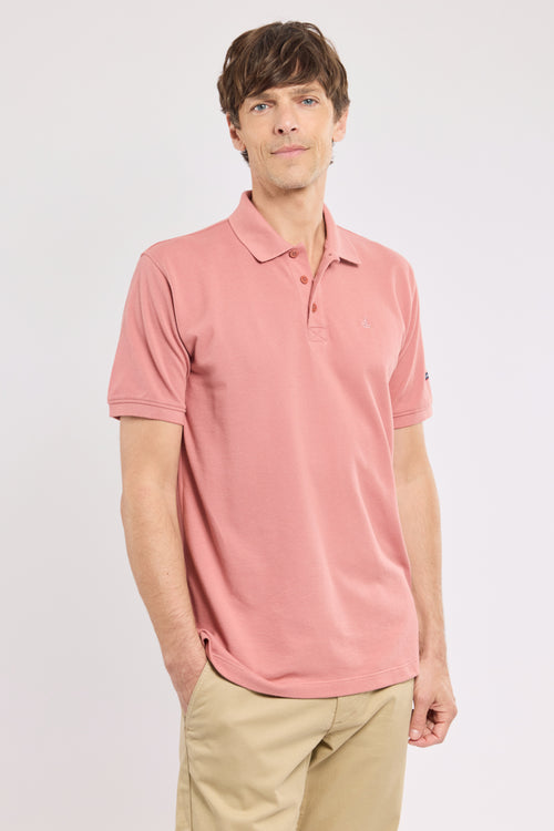Short-sleeved polo shirt - piqué cotton - Armor-lux - 4