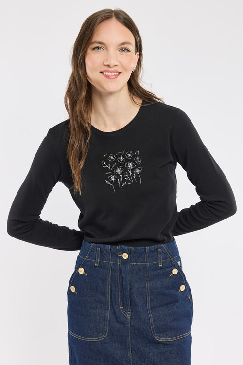 T-shirt manches longues Sacha - coton - Armor-lux - 1