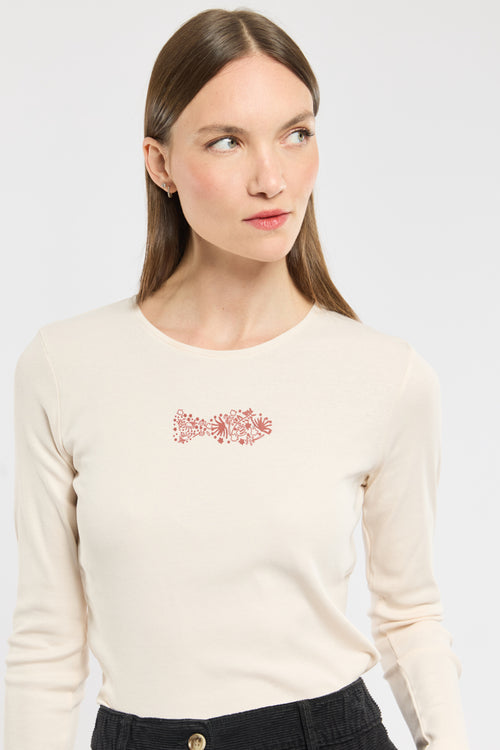 Langärmeliges T-Shirt „Sacha“ – Baumwolle - Armor-lux - 2