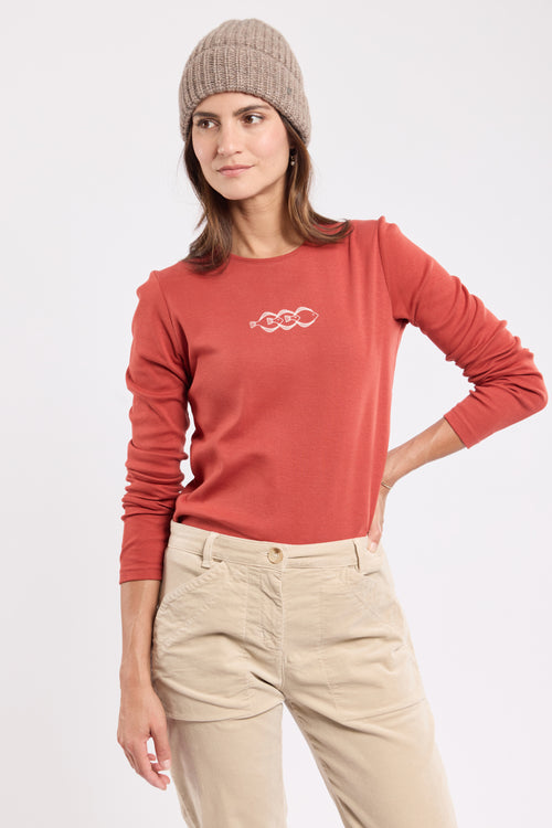 T-shirt manches longues Sacha - coton - Armor-lux - 1