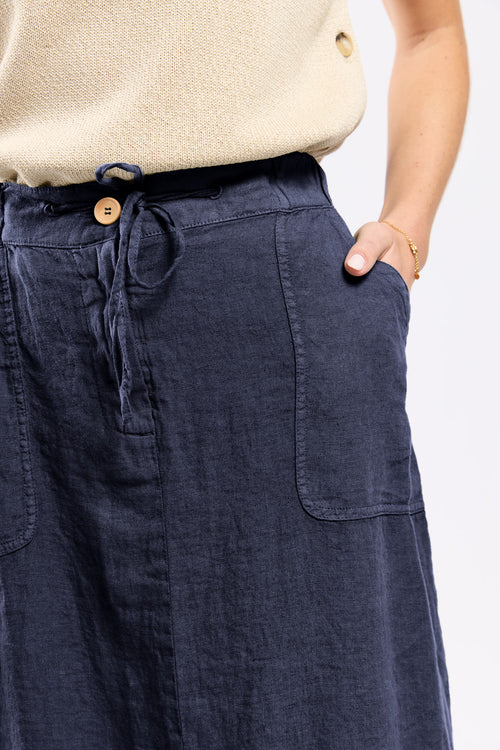 Long skirt - linen - Armor-lux - 3