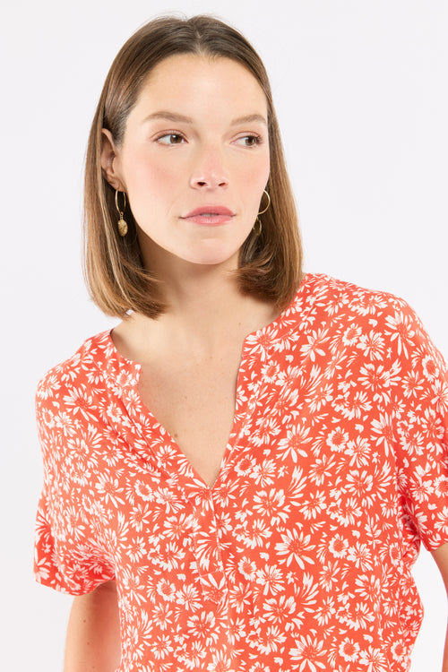 Bedruckte Bluse – Cupro - Armor-lux - 2