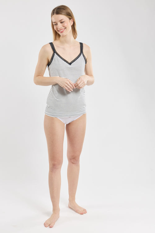 Débardeur rayé - coton - Armor-lux - 4