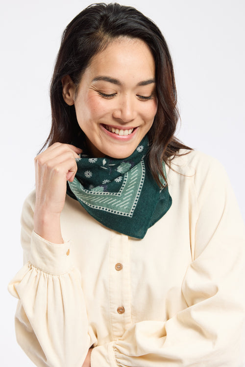 Printed scarf - wool - Armor-lux - 2