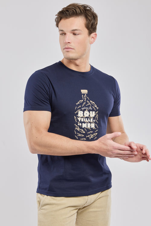 Screen-printed T-shirt - light cotton - Armor-lux - 1