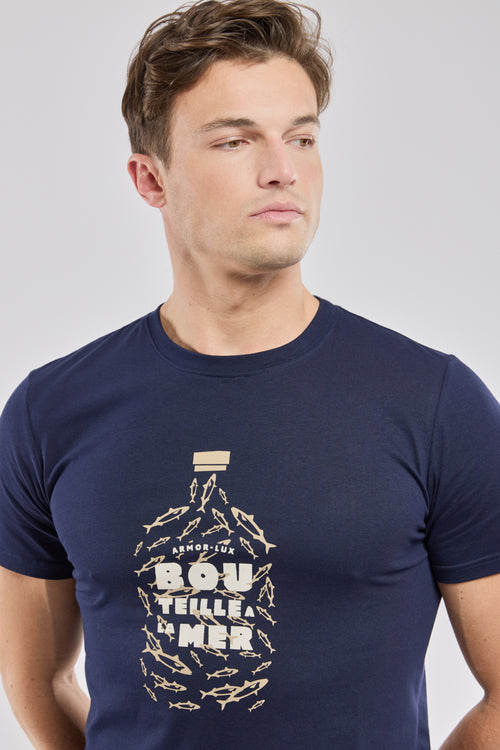 Screen-printed T-shirt - light cotton - Armor-lux - 2