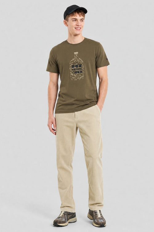 Siebdruck-T-Shirt - leichte Baumwolle - Armor-lux - 3