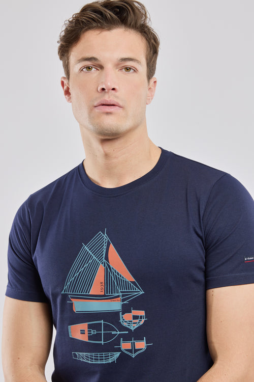 Screen-printed T-shirt - light cotton - Armor-lux - 2