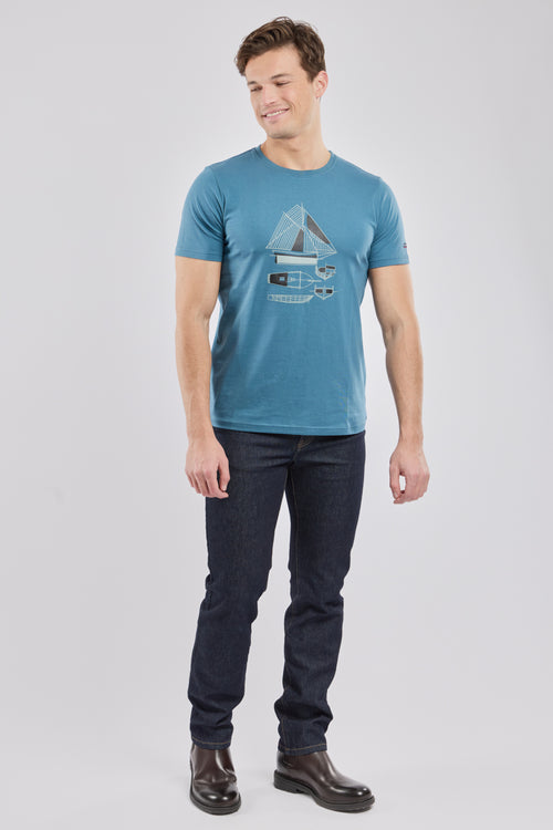 T-shirt sérigraphié - coton léger - Armor-lux - 3