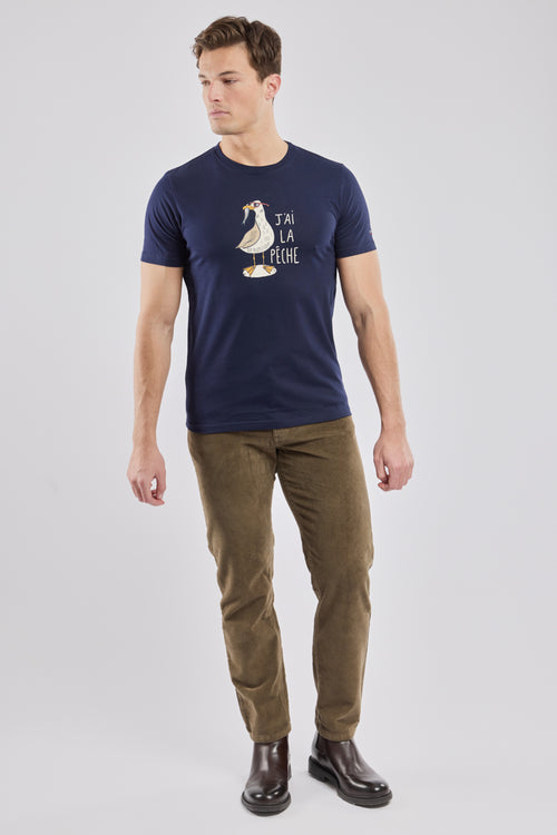 Screen-printed T-shirt - light cotton - Armor-lux - 3