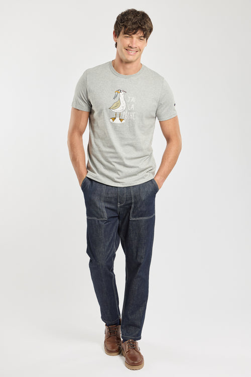 Screen-printed T-shirt - light cotton - Armor-lux - 3