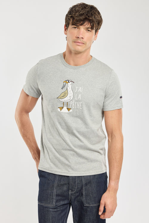 T-shirt sérigraphié - coton léger - Armor-lux - 4