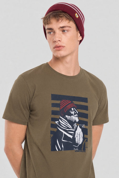 Screen-printed T-shirt - light cotton - Armor-lux - 2