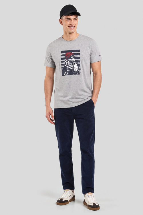 Screen-printed T-shirt - light cotton - Armor-lux - 3