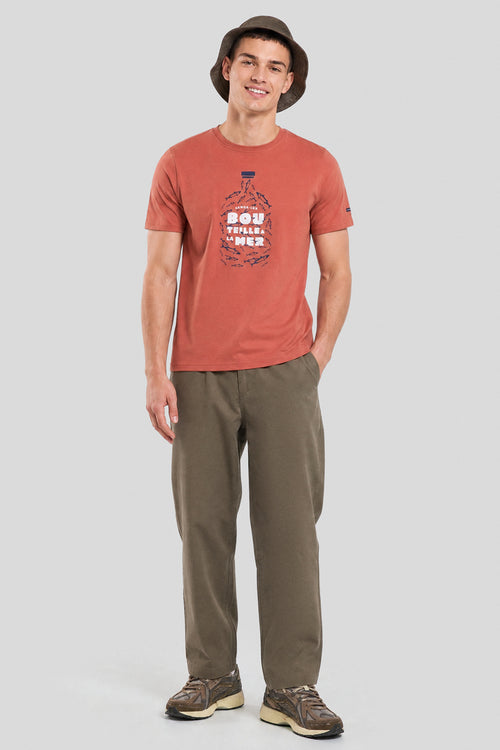 Screen-printed T-shirt - light cotton - Armor-lux - 3
