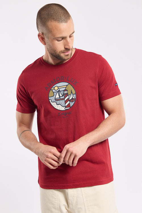 T-Shirt mit Siebdruck - Armor-lux - 2