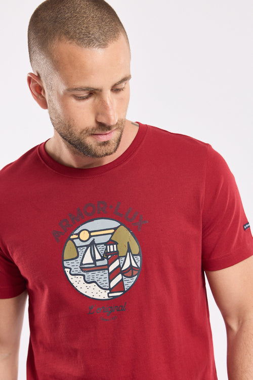 T-Shirt mit Siebdruck - Armor-lux - 3