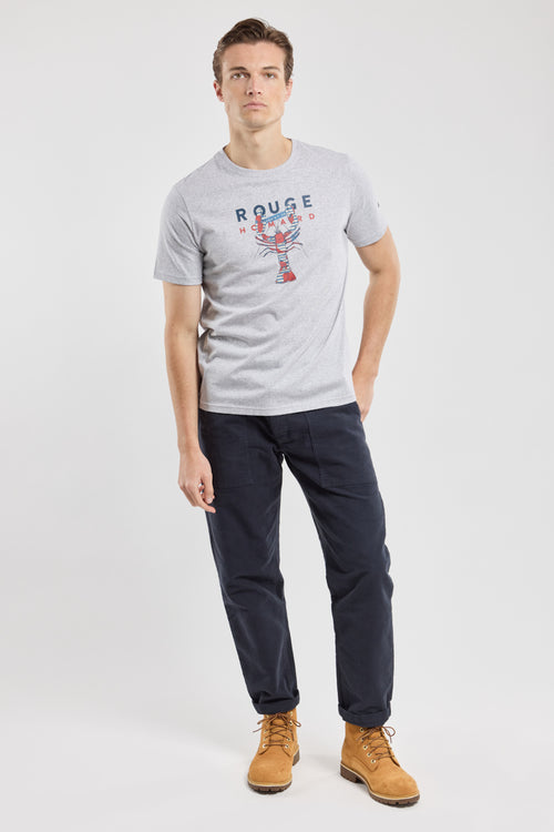 T-shirt sérigraphié Homard - coton léger - Armor-lux - 2