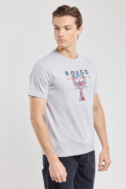 T-shirt sérigraphié Homard - coton léger - Armor-lux - 4