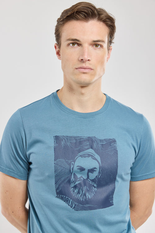 T-Shirt Siebdruck „Marin“ – leichte Baumwolle - Armor-lux - 1