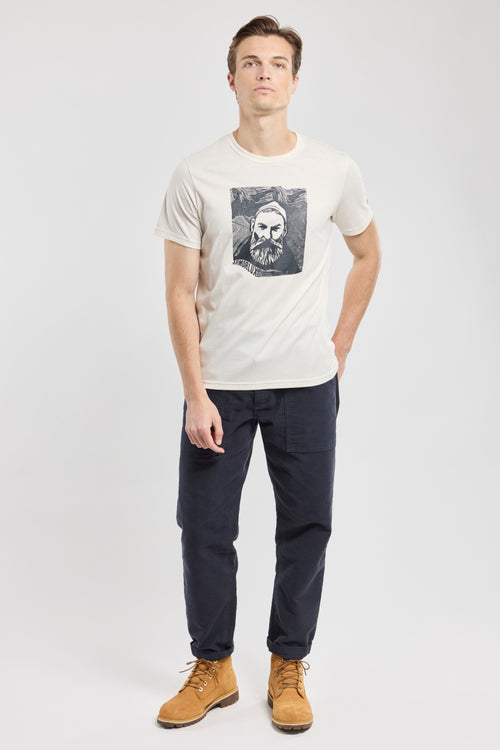 Sailor screen-printed T-shirt - light cotton - Armor-lux - 3