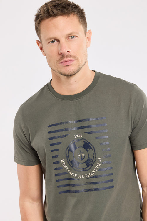 Screen-printed T-shirt - light cotton - Armor-lux - 3