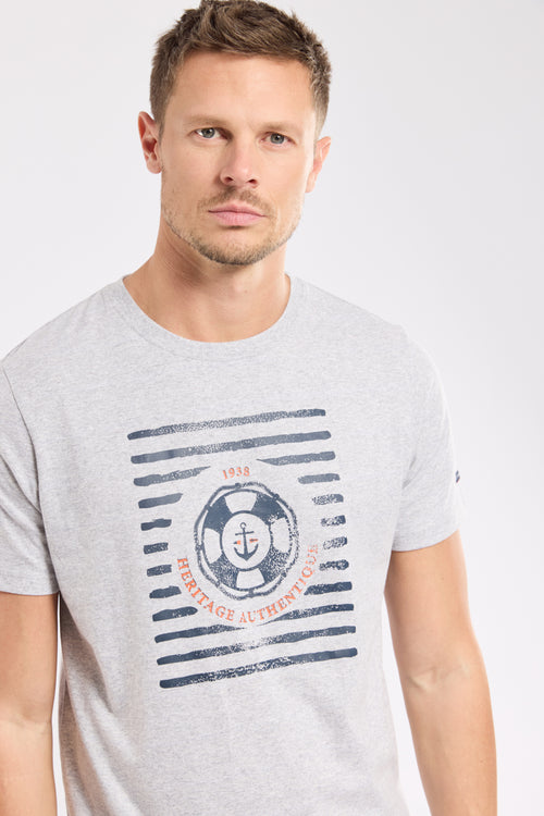 Screen-printed T-shirt - light cotton - Armor-lux - 2