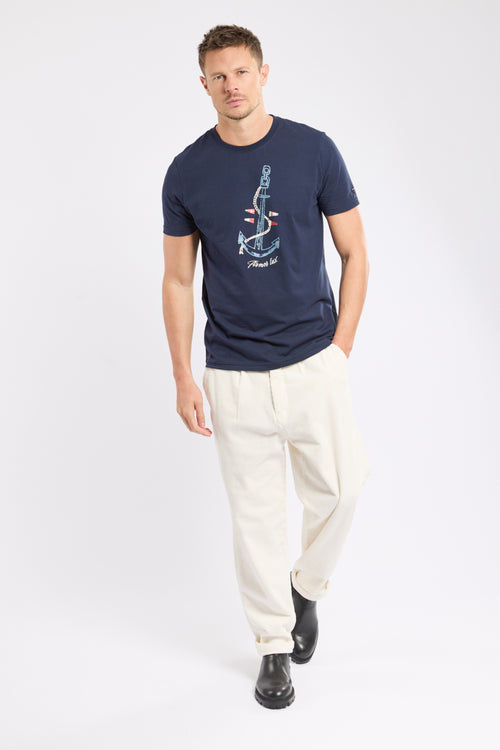 T-shirt sérigraphié - coton léger - Armor-lux - 4