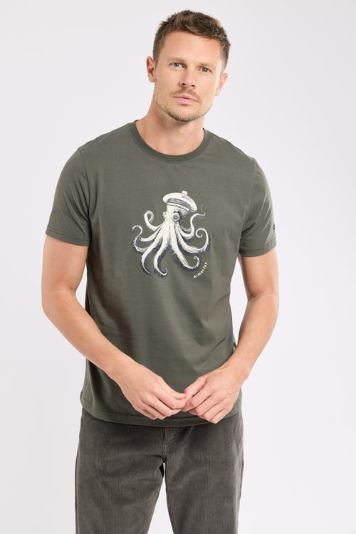 T-Shirt mit Siebdruck – Baumwolle - Armor-lux - 1