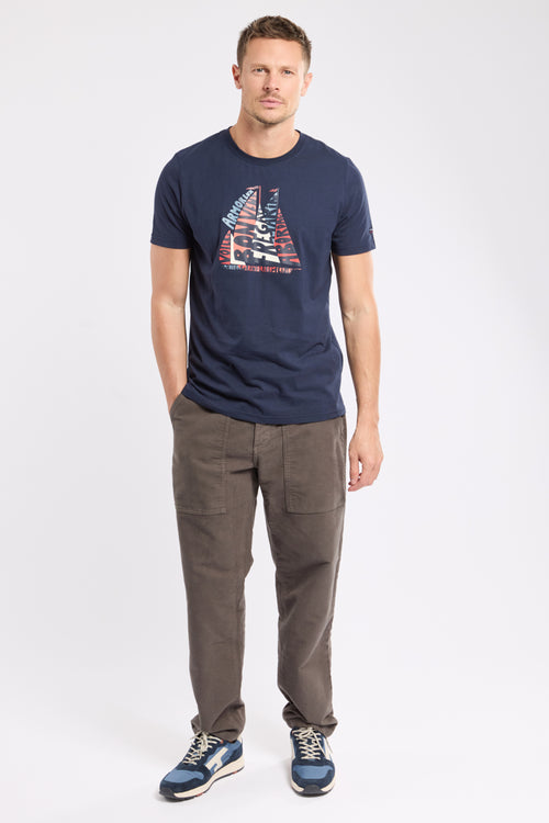 T-shirt sérigraphié - coton léger - Armor-lux - 3