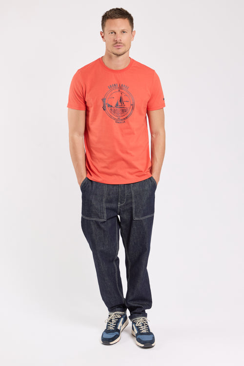 T-shirt sérigraphié - coton léger - Armor-lux - 3